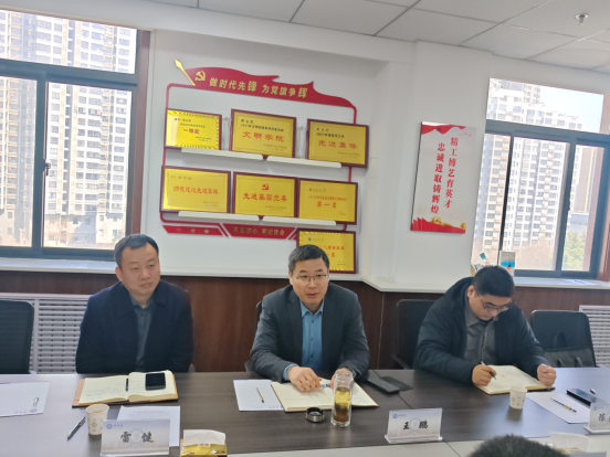 副校长王鹏莅临司机社
调研指导工作